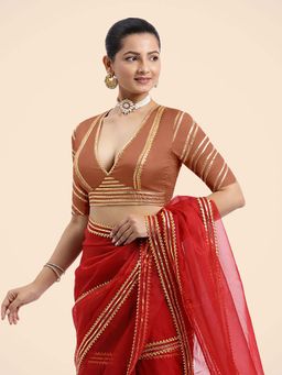 Binks - Navya X Tyohaar Copper Stitched Blouse