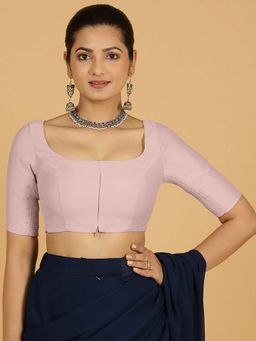 Binks - Nidhi X Rozaana Elbow Sleeves Lavender Stitched Blouse
