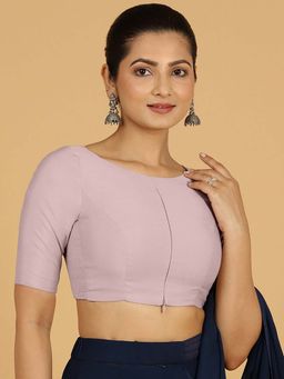 Binks - Sushma X Rozaana Regular Sleeves Lavender Stitched Blouse
