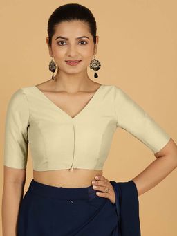 Binks - Vedika X Rozaana Ivory Stitched Blouse