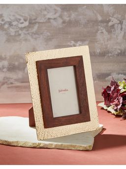 Fabindia - Golden Swarnim Hammered Wooden Photo Frame