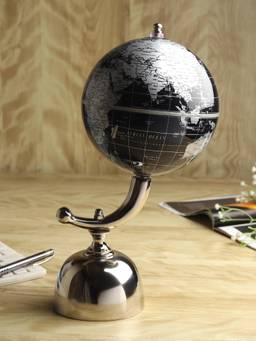 De Maison Decor - Noir Meridian Globe