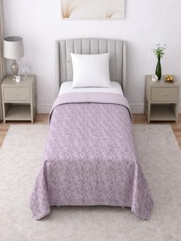 Threadwear - Reversible Pink Floral 350TC Cotton 2 Single Bed Dohars