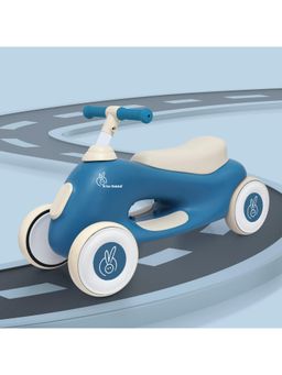 R for Rabbit - Speedster Zoomy Rideon Car Blue Grey PRSSZBG01