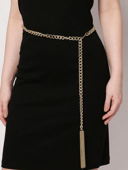 Twenty Dresses by Nykaa Fashion - Gold Exploring The Treasure Of Style Belt
