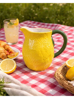 Chumbak - Citrus Zest Yellow Limonata Pitcher
