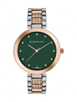 Giordano - Eleganza Collection Analog Green Watch (A2037) (M)
