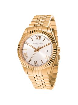 Pierre Cardin - Opera Round White Dial Watch (CF.1007.MG.1) (M)