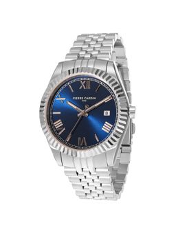 Pierre Cardin - Opera Round Dial Navy Blue Watch (CF.1007.MS.2) (M)