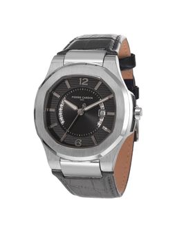 Pierre Cardin - Elegance Octagon Dial Black Watch (CF.1014.LB.2) (M)