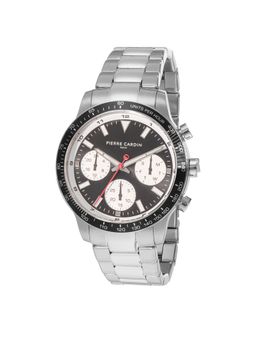 Pierre Cardin - Velocity Round Dial Black Watch (CF.1027.MS) (M)