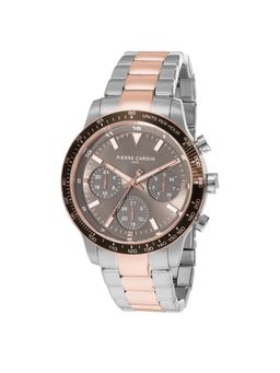 Pierre Cardin - Velocity Round Grey Dial Watch (CF.1027.MU.1) (M)