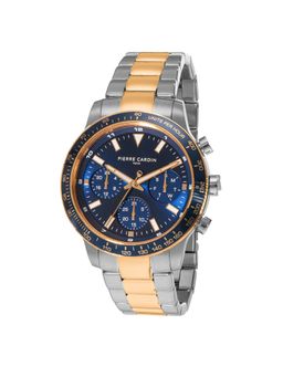 Pierre Cardin - Velocity Round Dial Navy Blue Watch (CF.1027.MU) (M)