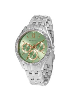 Pierre Cardin - Eclat Round Green Dial Green Watch (CF.1033.MS.3) (M)
