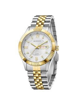 Giordano - White Classic Dial Analog Quartz Watch for Men (GZ-50215) (M)