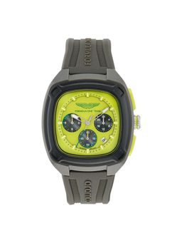 Aston Martin - Aramco Square 44 mm Yellow Dial Analog Men Watch (MTFO1F50443) (L)