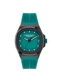 Aston Martin - Lagunda Square 40 mm Green Dial Analog Men Watch (MTIG1F5013E) (M)