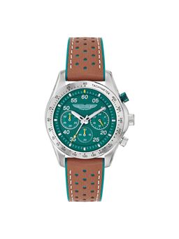 Aston Martin - Lagunda Round 42 mm Green Dial Analog Men Watch (MTRS1F5013E) (L)