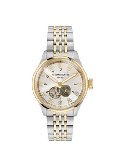 Aston Martin - Lagunda Round 41 mm Silver-Tone Dial Automatic Men Watch (MTTS1F5033E) (L)