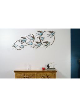 Vedas - Flying Cluster Bird Wall Decor