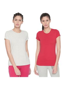 Bodycare - Bodyactive Pack Of 2 Women'S Tshirt - Multi-Color