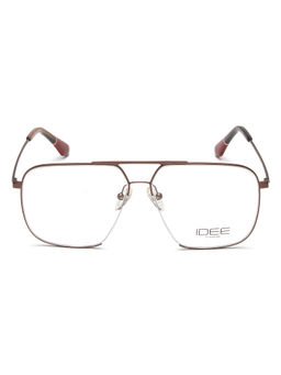 IDEE - Brown Half Rim Square shaped eyewear for Men (ID1863C5FR) (57)