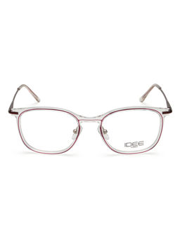 IDEE - Burgundy Full Rim Square shaped eyewear for Unisex (ID1880C1FR) (50)