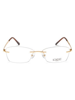 IDEE - Gold Rim Less Rectangular shaped eyewear for Women (ID1894C3FR) (51)