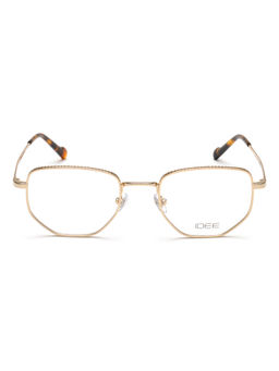 IDEE - Gold Full Rim Pentagon shaped eyewear for Unisex (ID1935C3FR) (51)
