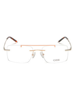 IDEE - Gold Rim Less Square shaped eyewear for Men (ID1976C1FR) (52)