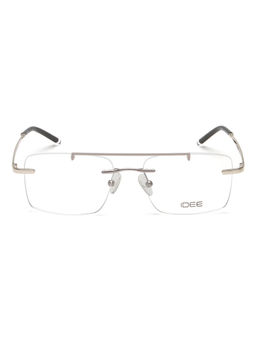 IDEE - Silver Rim Less Square shaped eyewear for Men (ID1976C5FR) (52)
