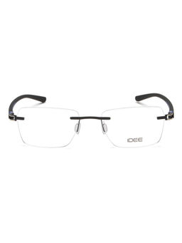 IDEE - Black Rim Less Rectangular shaped eyewear for Men (ID1981C2FR) (52)