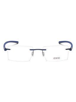 IDEE - Blue Rim Less Rectangular shaped eyewear for Men (ID1987C4FR) (52)