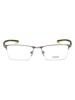 IDEE - Grey Half Rim Rectangular shaped eyewear for Men (ID1988C5FR) (52)
