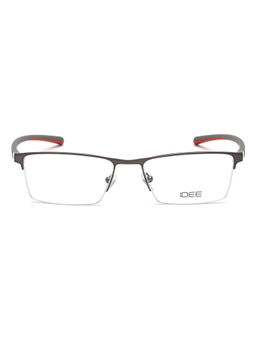 IDEE - Red Half Rim Rectangular shaped eyewear for Men (ID1988C6FR) (52)