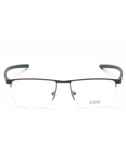 IDEE - Black Half Rim Rectangular shaped eyewear for Men (ID1995C6FR) (52)