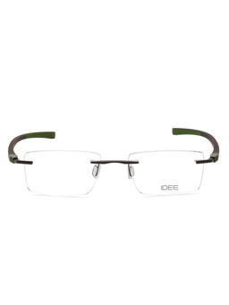 IDEE - Black Rim Less Square shaped eyewear for Men (ID1997C5FR) (53)