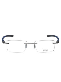 IDEE - Silver Rim Less Square shaped eyewear for Men (ID1997C8FR) (53)