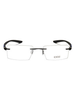 IDEE - Black Rim Less Rectangular shaped eyewear for Unisex (ID2000C2FR) (52)