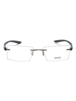 IDEE - Blue Rim Less Rectangular shaped eyewear for Unisex (ID2000C3FR) (52)