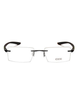 IDEE - Black Rim Less Rectangular shaped eyewear for Unisex (ID2000C4FR) (52)