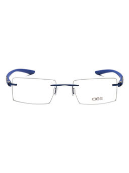 IDEE - Blue Rim Less Rectangular shaped eyewear for Unisex (ID2000C5FR) (52)