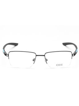 IDEE - Black Half Rim Rectangular shaped eyewear for Men (ID2001C3FR) (52)