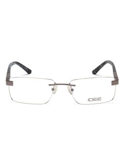 IDEE - Grey Rim Less Rectangular shaped eyewear for Men (ID2007C3FR) (55)