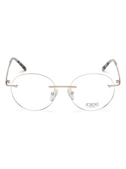 IDEE - Silver Rim Less Oval shaped eyewear for Women (ID2044C3FR) (50)