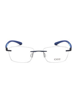 IDEE - Blue Rim Less Rectangular shaped eyewear for Men (ID2066C3FR) (51)