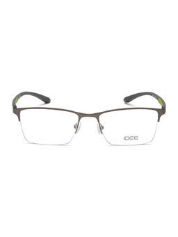 IDEE - Grey Half Rim Rectangular shaped eyewear for Men (ID2067C4FR) (52)