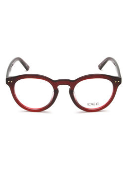 IDEE - Burgundy Full Rim Round shaped eyewear for Men (ID2101C4FR) (49)