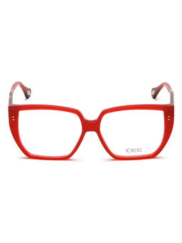IDEE - Red Full Rim Square shaped eyewear for Women (ID2124C6FR) (55)