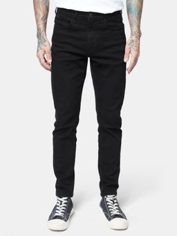 The Souled Store - Solid Black Slim Fit Men Jeans